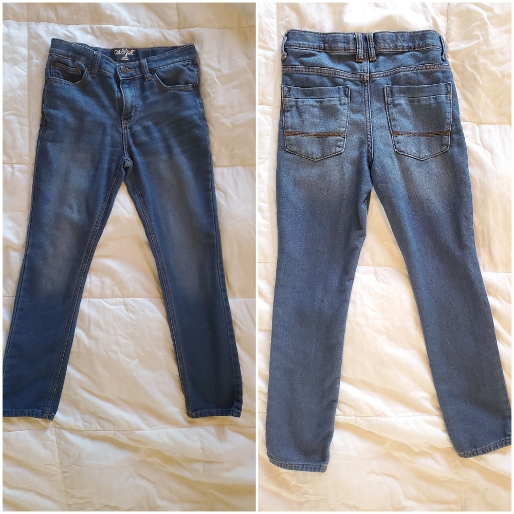 Cat & Jack Girl's Sz 12 Skinny Jeggings
